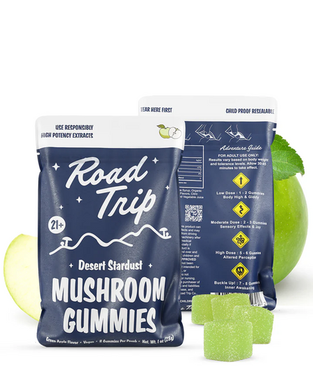 Road Trip Desert Stardust Mushroom Green Apple Gummies