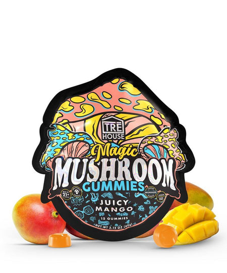 Tre House Magic Mushroom Juicy Mango Gummies