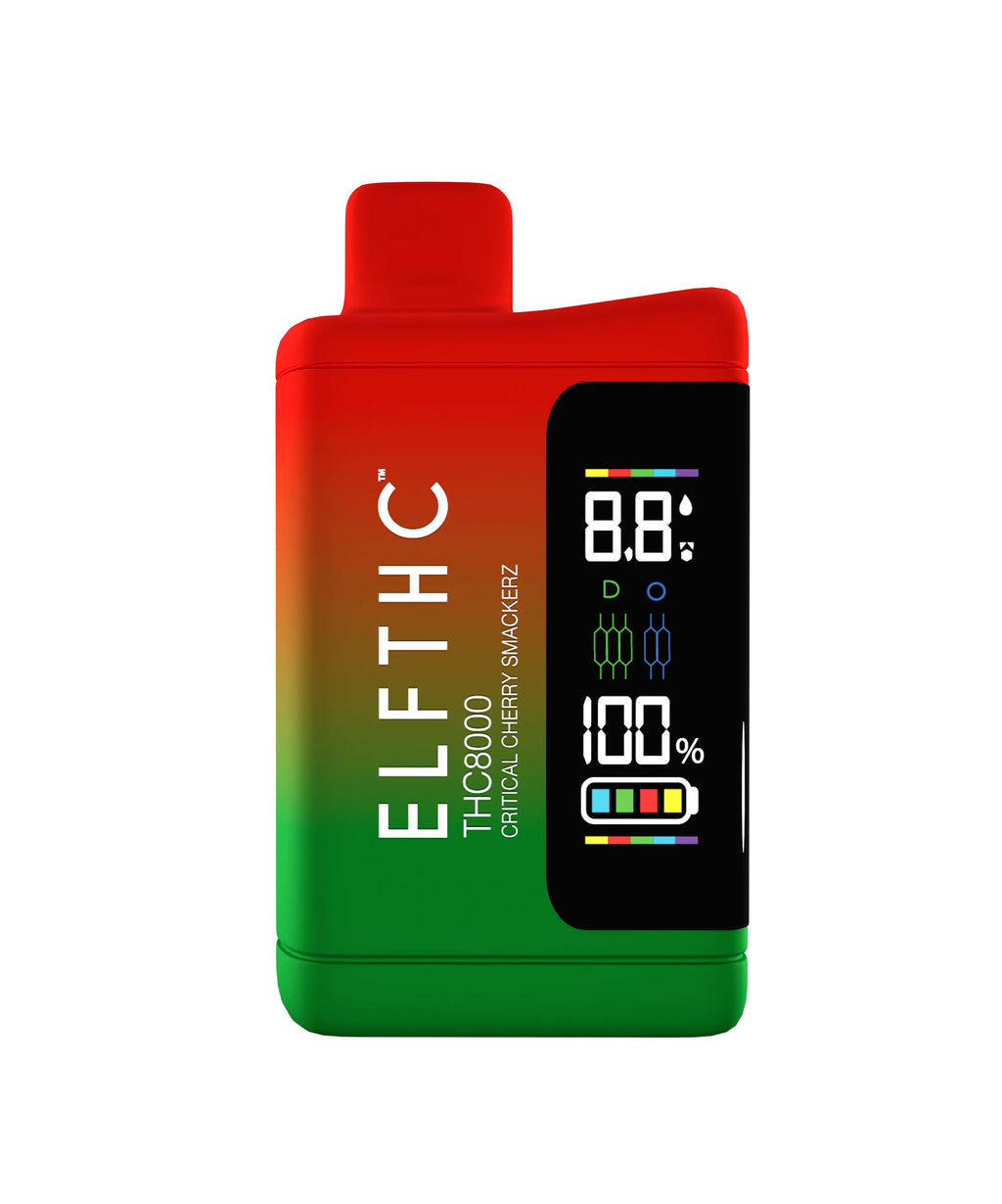 ElfTHC Phantom Blend 8ML Critical Cherry Smackerz Vape