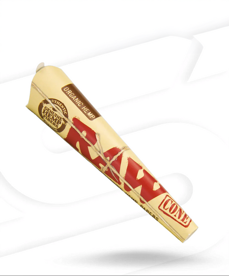 RAW Organic Hemp King Size 3 Pack Cones