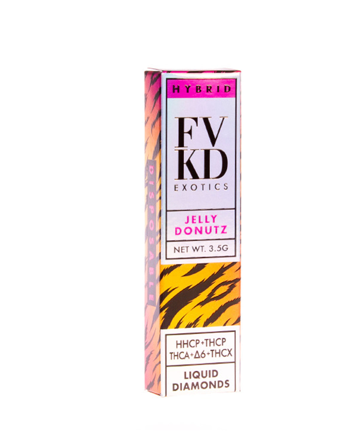 FVKD Liquid Diamonds 3.5ML Vape in Jelly Donutz (Hybrid)