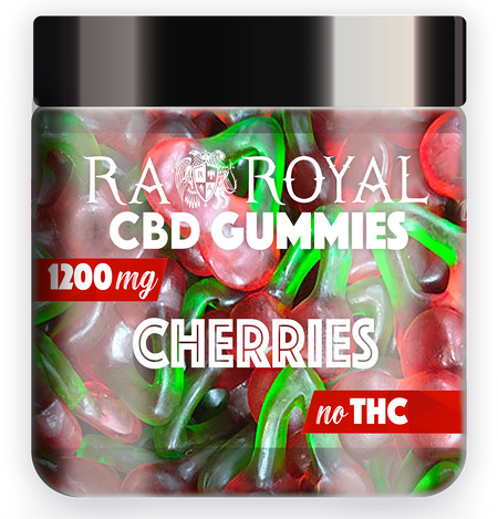 R.A. Royal 1200MG CBD Gummies Cherries