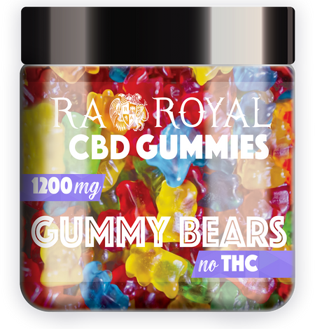 RA Royal Gummy Bears 1200MG CBD Gummies