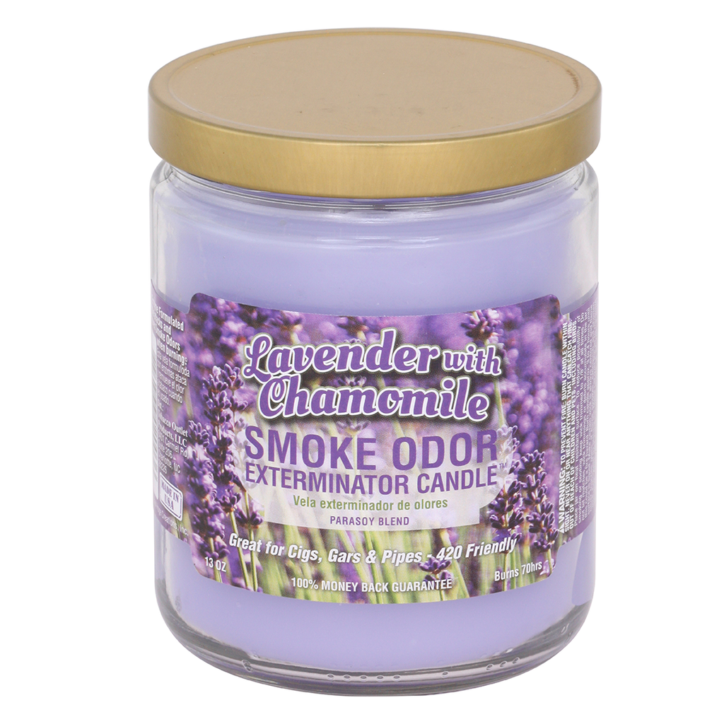 Smoke Odor Exterminator lavender with Chamomile Candle 13 OZ