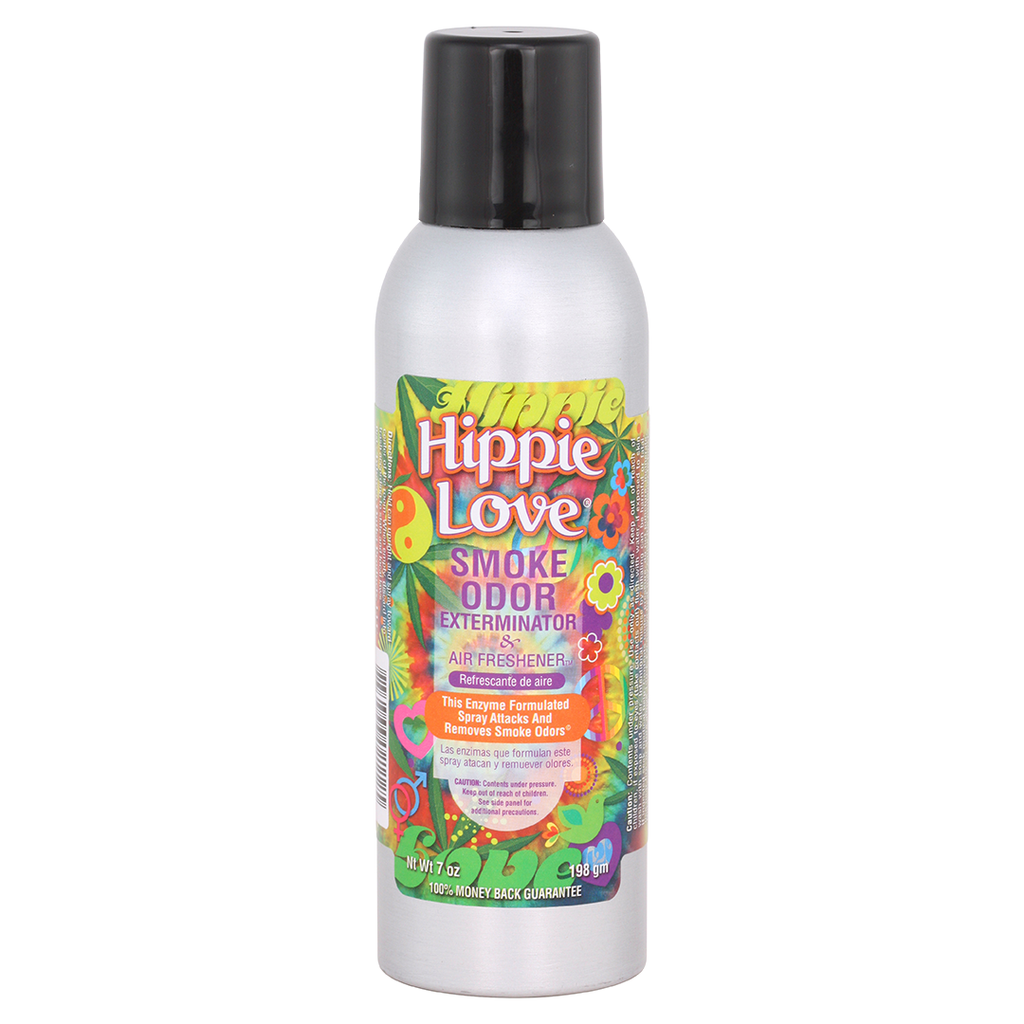 Smoke Odor Exterminator Hippie Love Air Freshener Spray 7oz