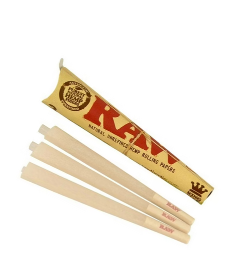 RAW Classic King Size 3 Pack Cones