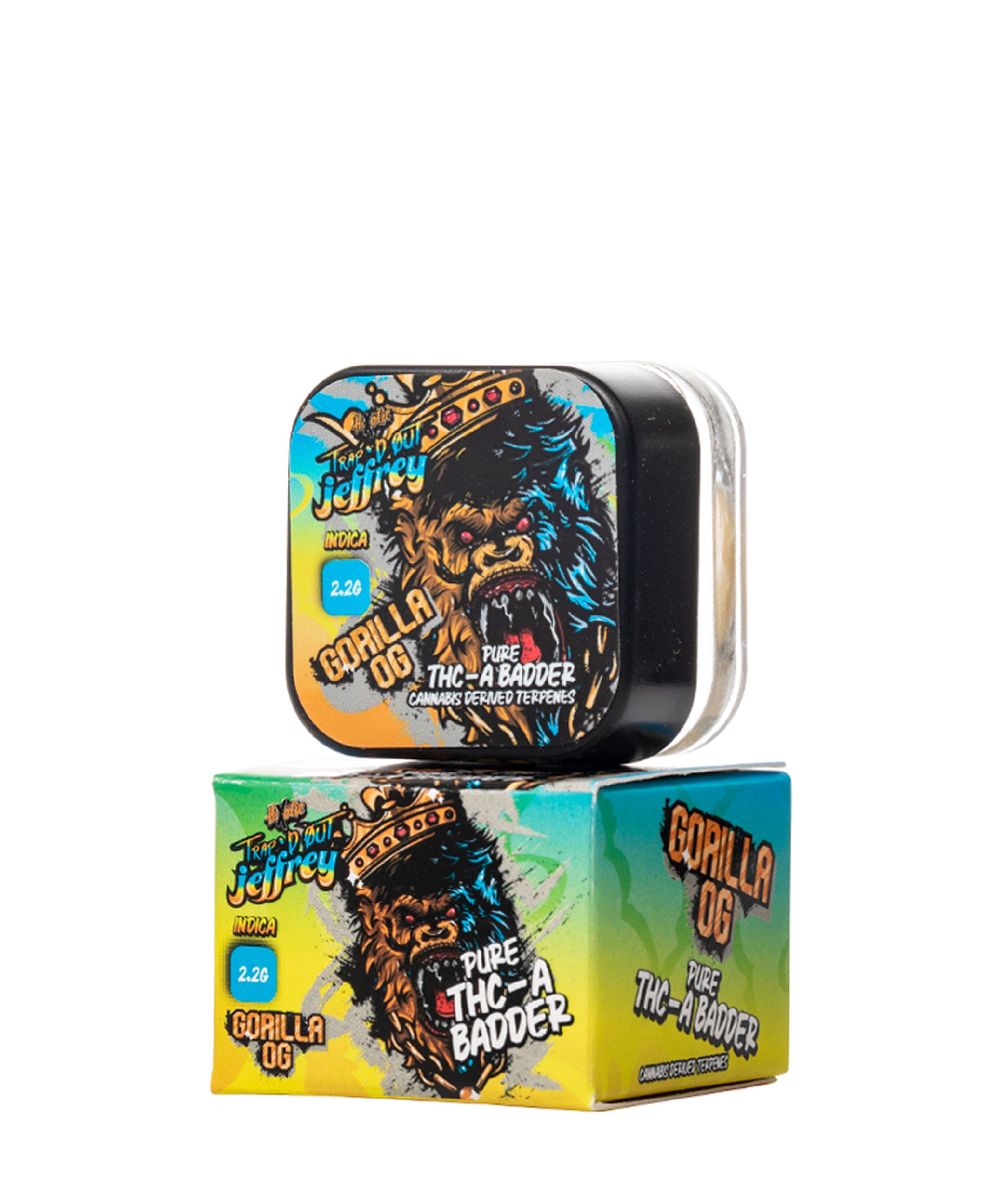 THCA Badder Hixotic Trap'd Out Jeffrey THCa Sugar Vape Pen | Zombies OG Australia Button On Bottom THCA Badder Hixotic Trap'd Out Jeffrey THCa Sugar Vape Pen | Zombies OG Australia Button On Bottom