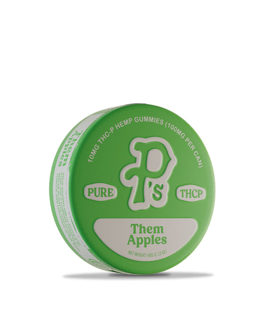 Pure P's THCp 100MG Gummy: Them Apples