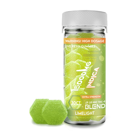 Ra Royal Limelight Indica Live Resin Blend Gummies 15,000MG