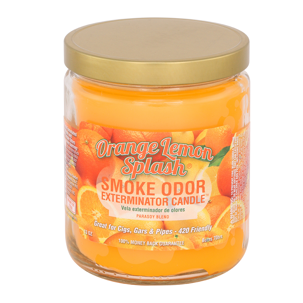 Smoke Odor Exterminator Orange Lemon Splash Candle 13 OZ