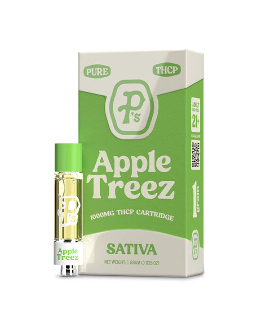 Pure P's THCp 1ML Cartridge Apple Treez