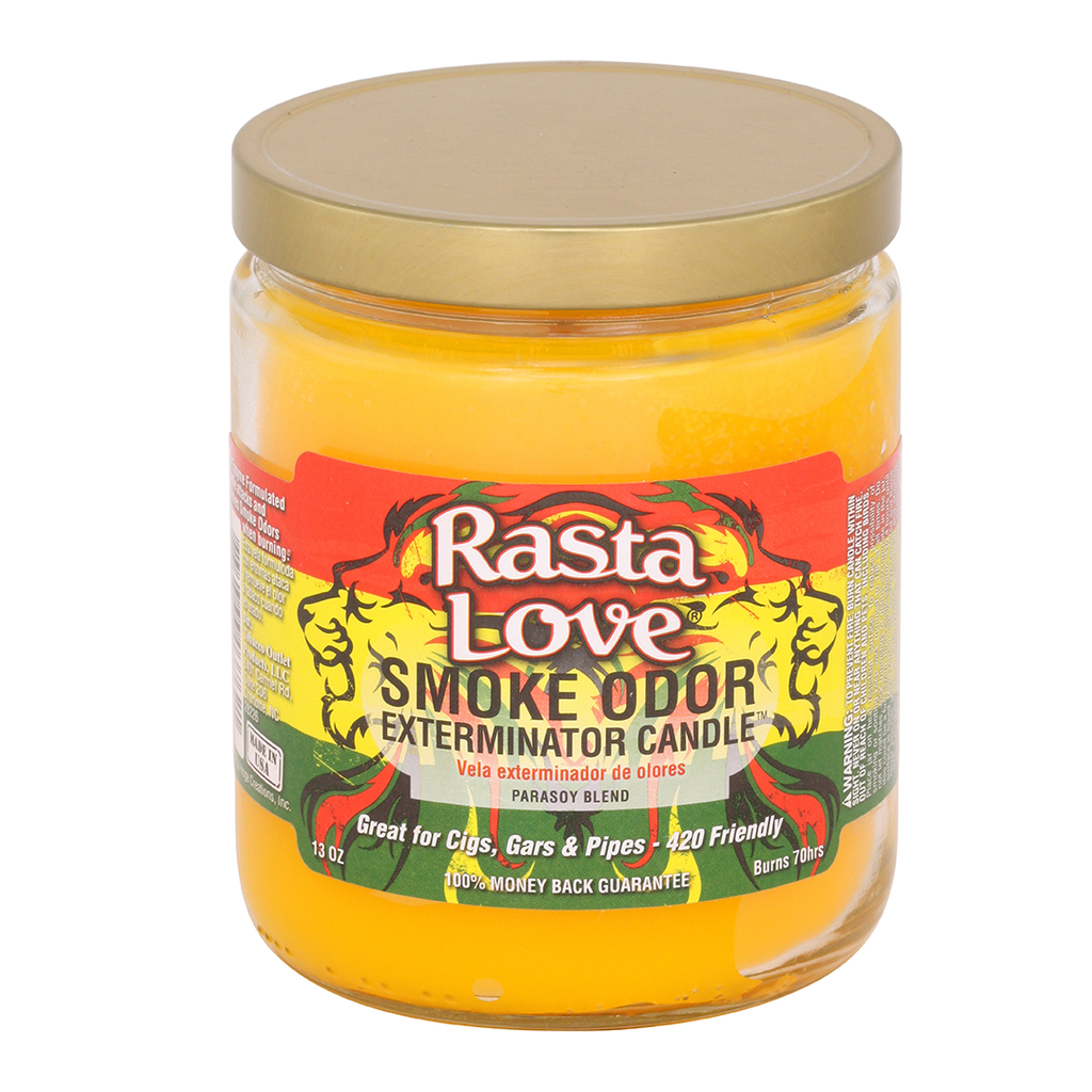 Smoke Odor Exterminator Rasta Love Candle 13 OZ