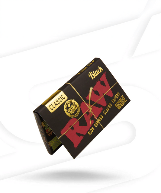 RAW Black Classic Single Wide Rolling Paper