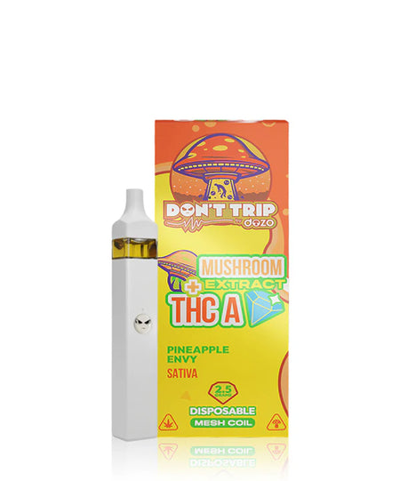 Dozo Don't Trip Mushroom + THCa 2.5G Pineapple Envy Vape