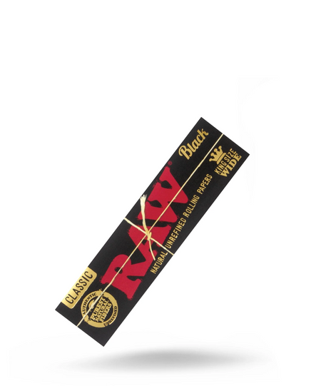 RAW Black Classic King Size Wide Rolling Paper