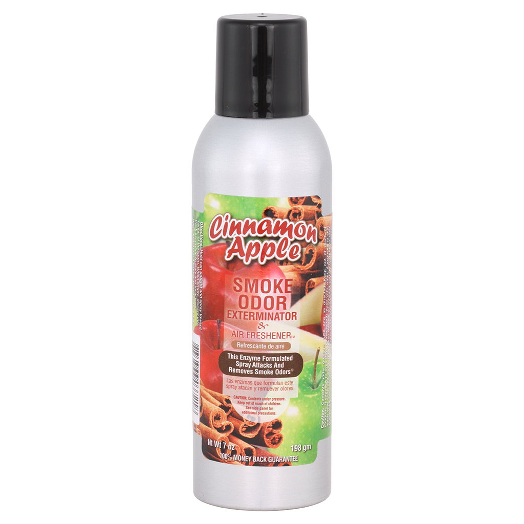 Smoke Odor Exterminator Cinnamon Apple Air Freshener Spray 7oz