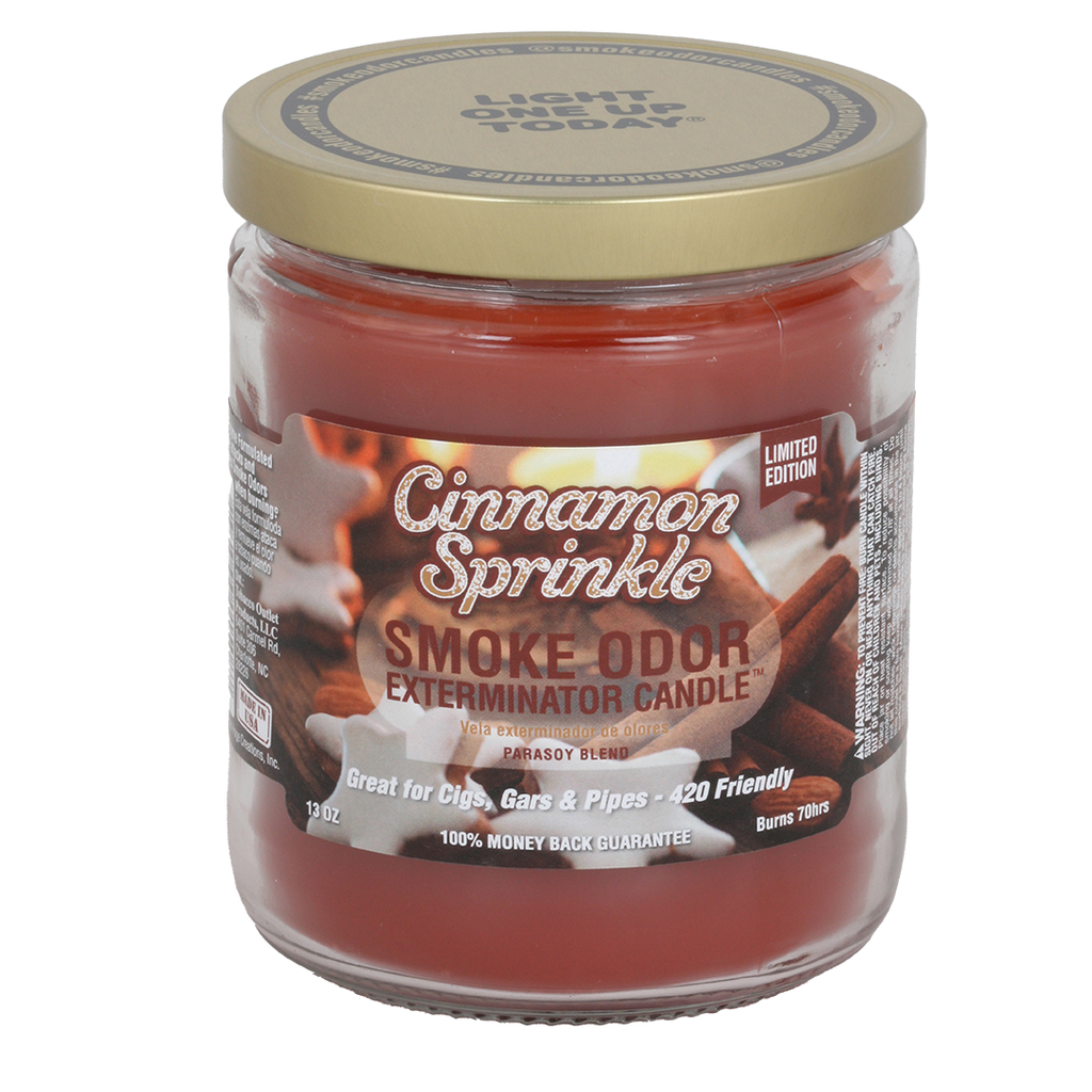 Smoke Odor Exterminator Cinnamon Sprinkle Candle 13 OZ
