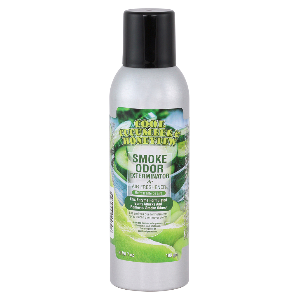 Smoke Odor Exterminator Cool Cucumber and Honeydew Air Freshener Spray 7oz