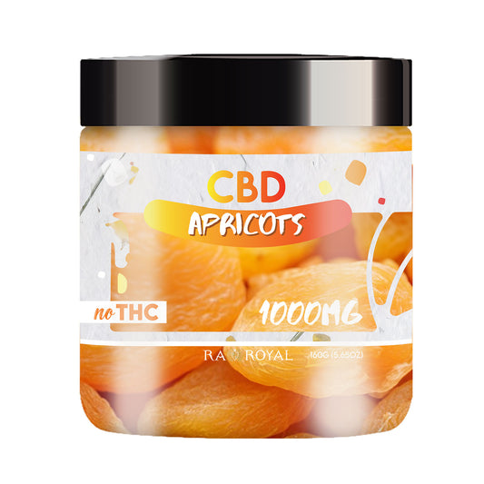Ra Royal Apricots CBD Dried Fruits 1000MG