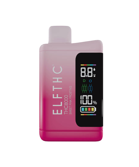 ElfTHC Spectre Blend 8ML Sweet Pink Frosting Vape