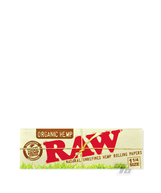 RAW Organic Hemp 1 1/4 Size Rolling Paper