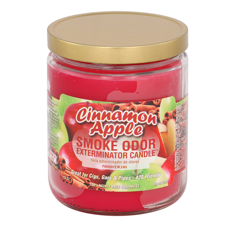Smoke Odor Exterminator Cinnamon Apple Candle 13 OZ