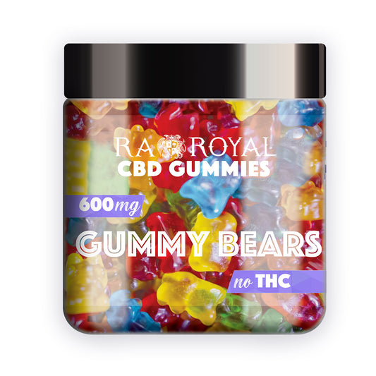 Ra Royal Gummy Bears CBD Gummies 600MG