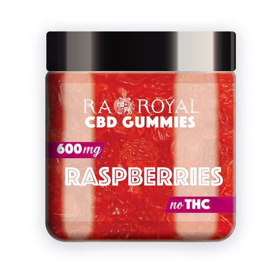 R.A. Royal Raspberries CBD Gummies 600MG