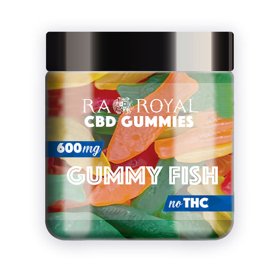 Ra Royal Gummy Fish CBD Gummies 600MG