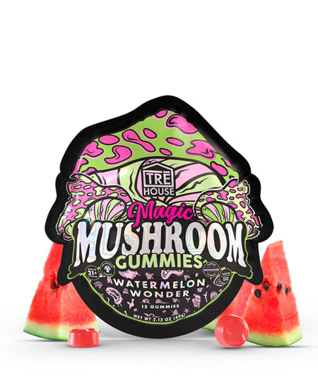 Tre House Magic Mushroom Watermelon Wonder Gummies