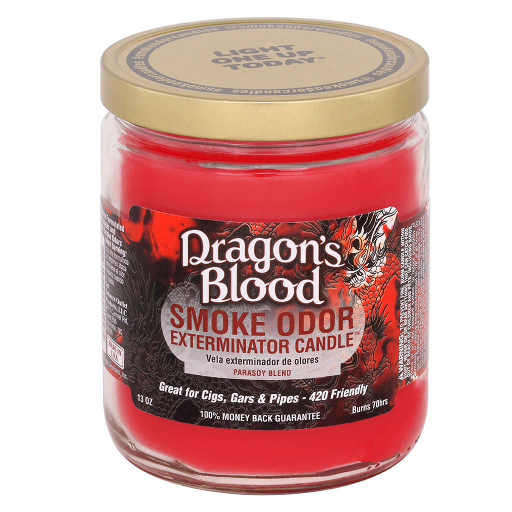 Smoke Odor Exterminator Dragons Blood Candle 13 OZ