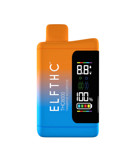 ElfTHC Quantum Blend 8ML Tangerine Moonrocks Vape