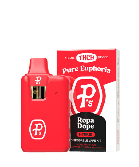 Pure P's Ropa Dope THCh Blend 1G Hybrid Vape Starter Kit