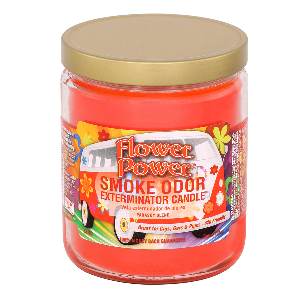 Smoke Odor Exterminator Flower Power Candle 13 OZ