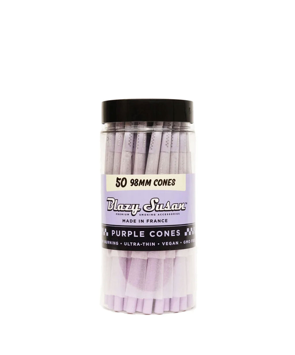 Blazy Susan 98MM Purple 50CT Cones