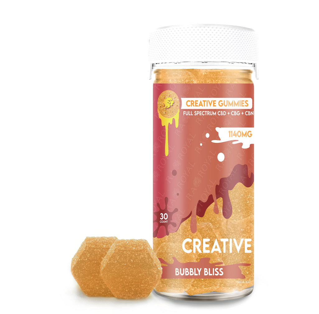 Ra Royal Bubbly Bliss CBD Creative Gummies 1140MG
