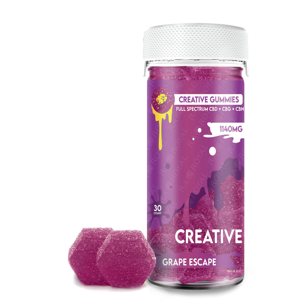 Ra Royal Great Escape CBD Creative Gummies 1140MG