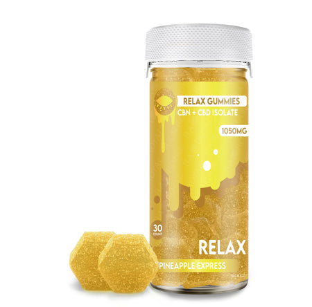 Ra Royal Pineapple Express Wave CBD Relax Gummies 1050MG