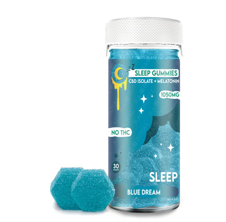 Ra Royal Blue Dream CBD Sleep Gummies 1050MG