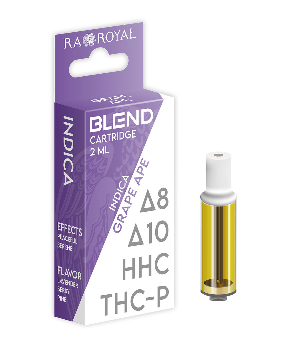 Ra Royal Grape Ape Indica Blend 2ML cartridge 1800MG