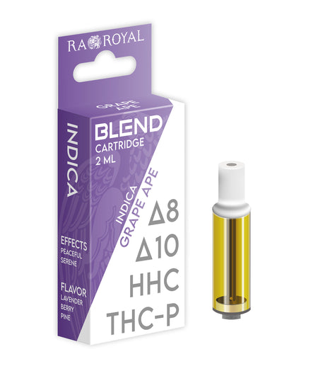 Ra Royal Grape Ape Indica Blend 2ML cartridge 1800MG