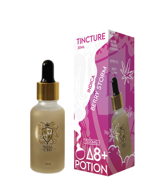 Ra Royal Berry Storm Indica Delta 8 Potion 1500MG