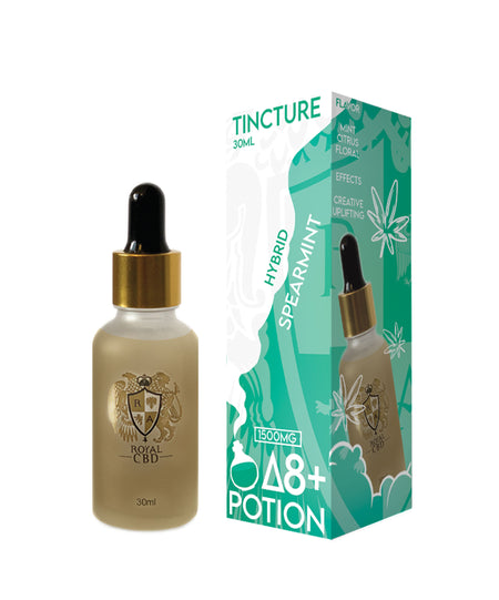 Ra Royal Spearmint Hybrid Delta 8 Potion 1500MG