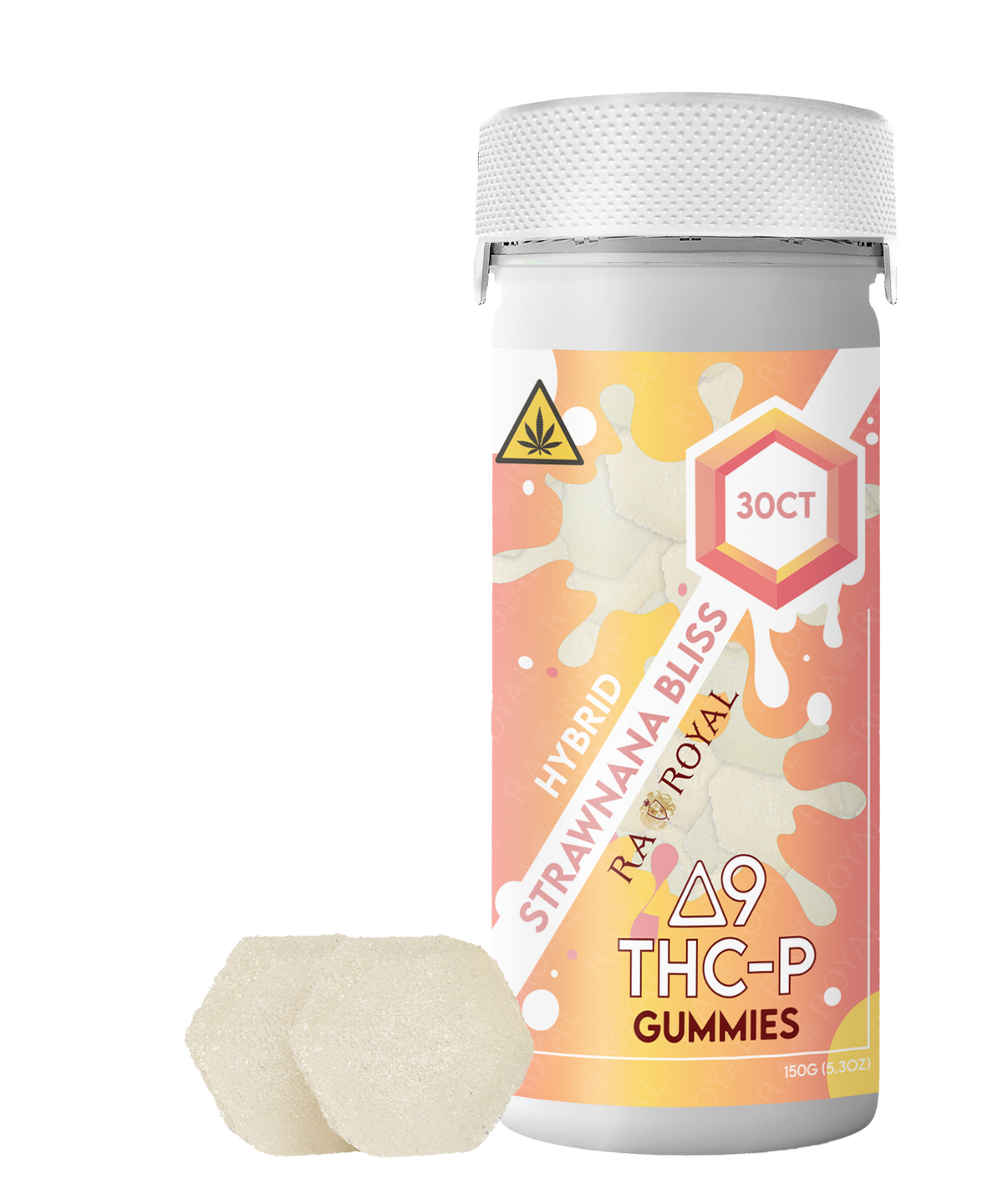 Gomitas RA Royal Delta 9 1050MG: tarta de fresa y plátano (híbridas)