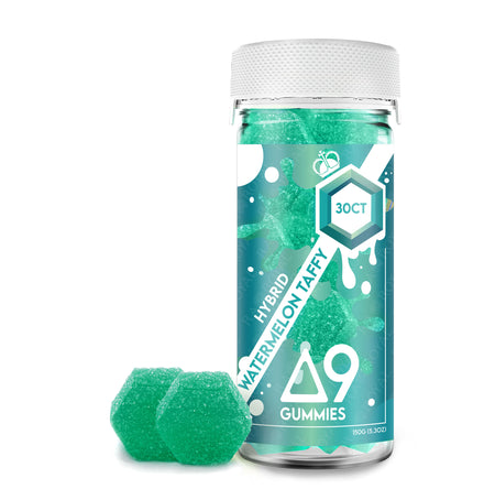 Ra Royal Watermelon Taffy Hybrid D9 Gummies 1050MG