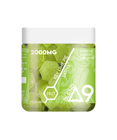 Ra Royal Key Lime Pie Sativa D9 Blend Gummies 2000MG 