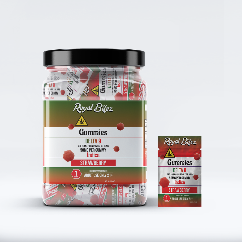 Gomitas RA Royal THC Blend 15000MG: Sandía silvestre (híbrida)