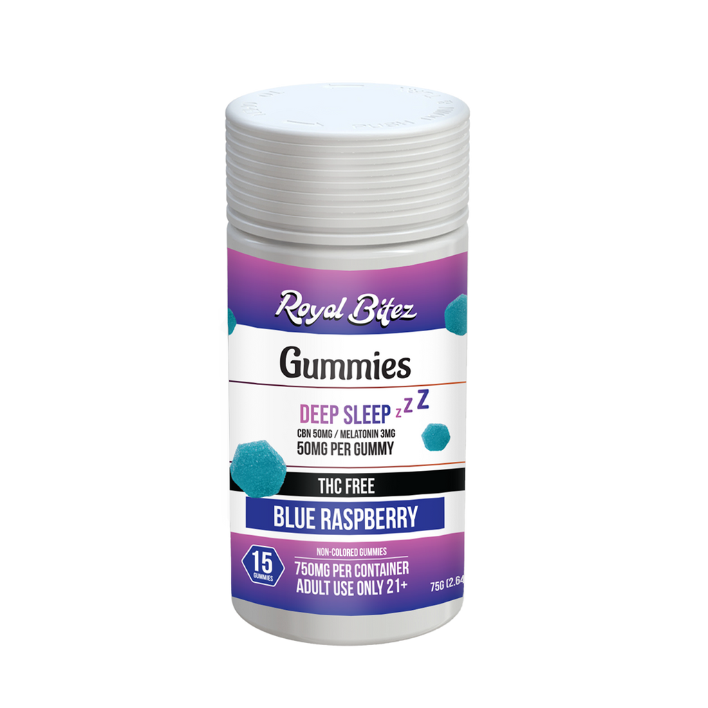 RA Royal Bitez Deep Sleep 15CT Gummy: Blue Raspberry