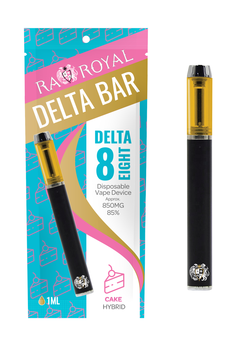 RA Royal Delta 8 1ML Vape: Cake (Hybrid)
