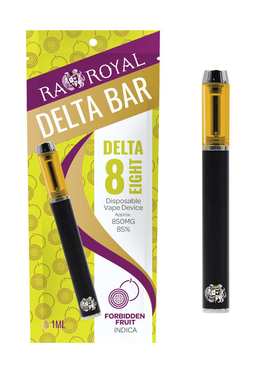 RA Royal Delta 8 1ML Vape: Forbidden Fruit (Indica)